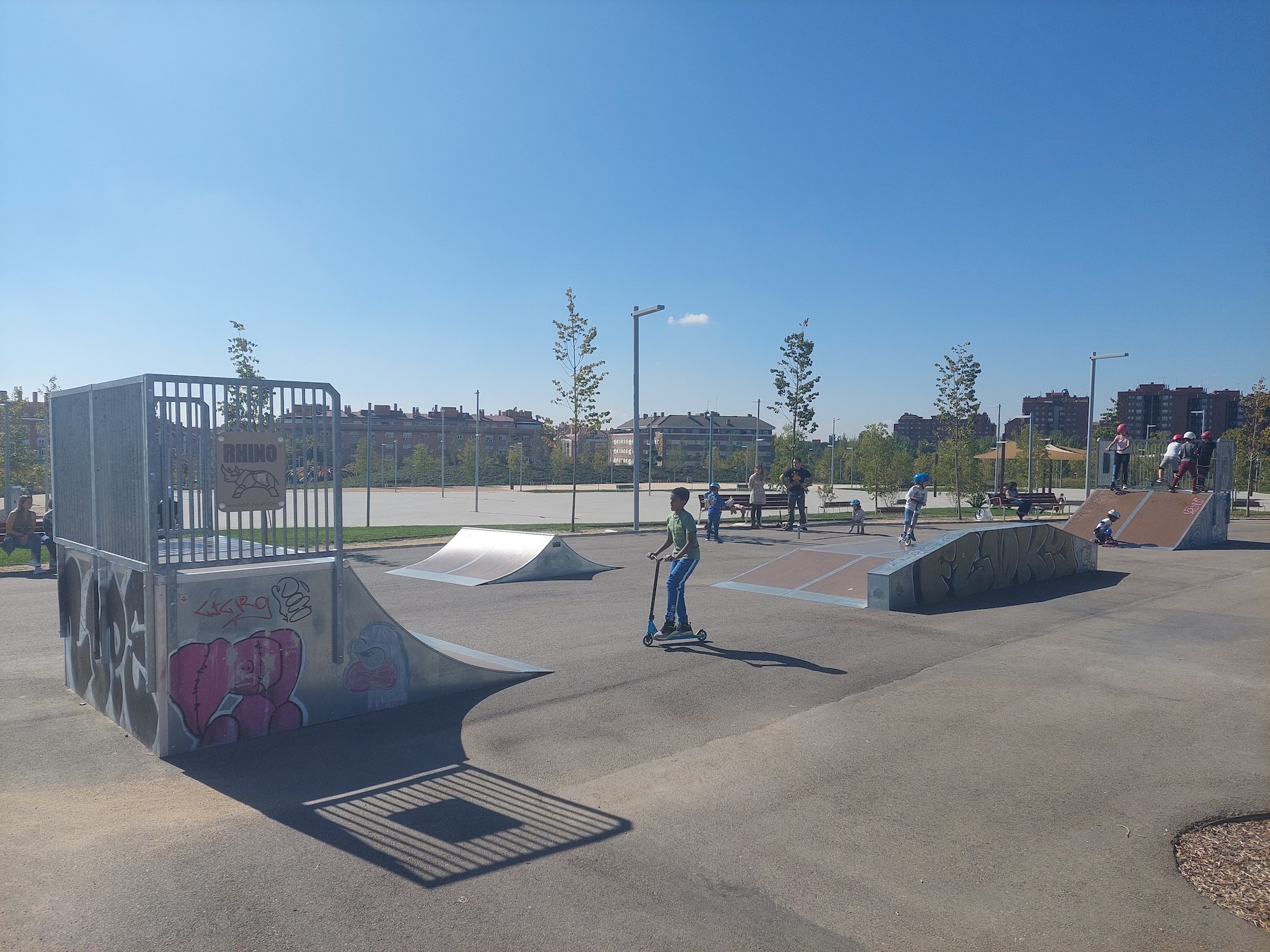 Cuña Verde skatepark